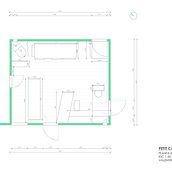 Mi proyecto del curso: Introducción al dibujo arquitectónico en AutoCAD. Un progetto di Architettura, Architettura d'interni, Interior design, Paesaggismo, Illustrazione architettonica e ArchVIZ di Valentina Oliva Morales - 09.11.2023