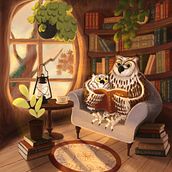 My project for course: Atmospheric Scenes in Procreate: Paint with Color and Light. Digital Illustration, and Picturebook project by Tamara B. Krajnovic - 11.08.2023