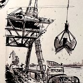 Mein Abschlussprojekt für den Kurs: Expressive Architekturskizzen mit Markern. Un progetto di Bozzetti, Disegno, Illustrazione architettonica, Sketchbook e Illustrazione con inchiostro di klauscharbonnier - 07.11.2023