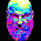 Mi proyecto del curso: Animación psicodélica con Photoshop y After Effects. Motion Graphics, 3D, Photograph, Post-production, and 3D Animation project by Daniel - 11.09.2023