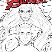 GRACIAS CARLOS - Mi proyecto del curso: El cómic de superhéroes: narrativa y realización gráfica . Un proyecto de Diseño de personajes, Cómic, Dibujo a lápiz, Dibujo, Narrativa, Ilustración digital y Dibujo digital de Ibon Arribas - 09.11.2023
