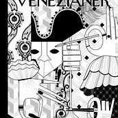 The Venezianer . % Anna Zaccaria tarafından hazırlanan Geleneksel illüstras, Ve on projesi - 02.01.2023