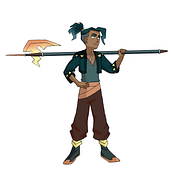 Project Lancer. Design de personagens projeto de Natalie Olson - 09.11.2023