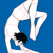 Meu projeto do curso: Desenho da figura humana em poses expressivas. Un progetto di Belle arti, Bozzetti, Disegno, Sketchbook e Disegno anatomico di Mariana de Paula Massaferro - 08.11.2023