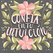 Mi proyecto del curso: Lettering digital: combina flores y letras con Procreate Ein Projekt aus dem Bereich Lettering und Digitales Lettering von Anto Meza - 09.11.2023