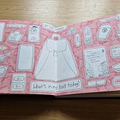My project for course: Illustrated Life Journal: A Daily Mindful Practice. Een project van  Beeldende kunst,  Schetsen,  Creativiteit,  Tekening y Sketchbook van Rebecca Lane - 10.11.2023