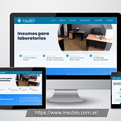 Diseño web - Insubio. Un progetto di Web design e Graphic design di Pablo Osio - 10.11.2023