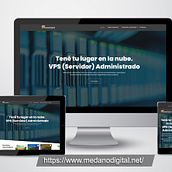 Diseño web - Medanodigital. Un progetto di Web design e Graphic design di Pablo Osio - 10.11.2023