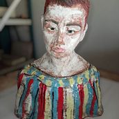 My project for course: Introduction to Clay Figurative Sculpture Ein Projekt aus dem Bereich Bildende Künste und Skulptur von maxie_1 - 10.11.2023
