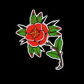 Mi proyecto del curso: Diseño de tatuajes estilo old school en Procreate. Un proyecto de Dibujo, Ilustración digital y Diseño de tatuajes de Alan Galdames martinez - 01.08.2021