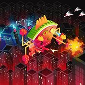 Mecha_Kaiju_Gigante práctica_Doméstika. Projekt z dziedziny Design, Projektowanie postaci i Ilustracja cyfrowa użytkownika Luis Aceves - 10.11.2023