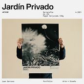 Screenprint - Jardín Privado. Screen Printing, Graphic Design, and Video project by Juan Serrano - 11.11.2023