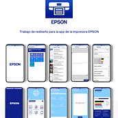 Rediseño app EPSON (ficticio) . Un progetto di Graphic design e Progettazione di applicazioni di lokomotora - 11.11.2023