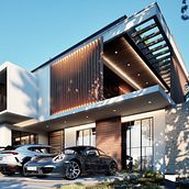 Video Animación Arquitectónica para Instagram Reels. Un proyecto de Arquitectura, Diseño de interiores y Visualización arquitectónica de José Amado - 11.11.2023