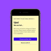 Introducing to UX Writing / Elements of reservation app by Marek Bitka. Un proyecto de UX / UI, Diseño de la información, Cop, writing y Diseño de apps de Marek Bitka - 11.11.2023