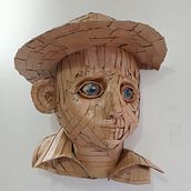 Niño campesino. Character Design, Arts, Crafts, Fine Arts, and Sculpture project by Andrés Ortiz - 11.03.2023