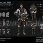 My project for course: Concept Art: Character Design & Worldbuilding. Projekt z dziedziny Trad, c, jna ilustracja, Projektowanie postaci, Ilustracja c, frowa, Concept art, R, sunek c, frow, Malarstwo c i frowe użytkownika pravirbhalla - 05.12.2023