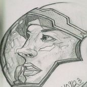 My project for course: Portrait Sketchbooking: Explore the Human Face. Sketching, Drawing, Portrait Drawing, Artistic Drawing, and Sketchbook project by mightymegalith - 11.11.2023