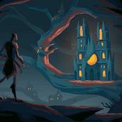 My project for course: Concept Art for Animation: Designing Magical Environments. Un progetto di Illustrazione tradizionale, Illustrazione digitale, Arte concettuale e Pittura digitale di Jelena Sturm - 13.11.2023