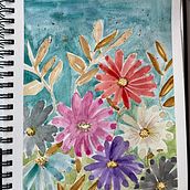 Mi proyecto del curso: Creación de paletas de color con acuarela. Traditional illustration, Fine Arts, Painting, Watercolor Painting, and Color Theor project by n_k - 11.12.2023