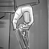 PRUEBA DE STORYBOARD. Digital Illustration project by Jorge Barrera Mozo - 11.13.2023