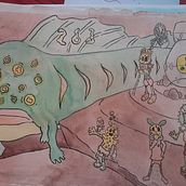 My project for course: Drawing Animal Characters with Human Personalities. Traditional illustration, Character Design, Drawing, and Digital Illustration project by Akim Ferreira da Macena - 11.12.2023