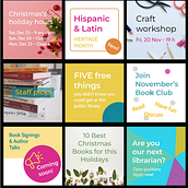 Graphic Design for Beginners: Ig posts to engage public library members. Un progetto di Design, Br, ing, Br, identit, Graphic design, Tipografia, Design di loghi e Design tipografico di Lucuma - 14.11.2023