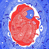 Containment Suit Breach. Digital Illustration, Poster Design, and Printing project by Brennan Bova - 11.13.2023