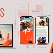 Athos || Web/Móvil app design. Een project van UX / UI,  Ontwerp, Programmeren y Grafisch ontwerp van CLAU CLAU - 14.11.2023