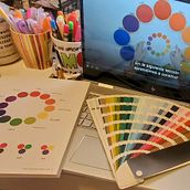 My project for course: Color Theory for Textile Projects. Fashion Design, Embroider, and Color Theor project by Sonia Lopez-Gutierrez - 11.14.2023
