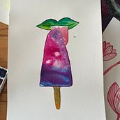 Mi proyecto del curso: Técnicas modernas de acuarela. Un proyecto de Ilustración tradicional, Bellas Artes, Pintura y Pintura a la acuarela de Dennys Mijares - 14.11.2023