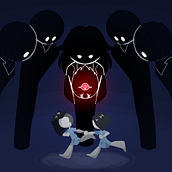 ARCHIVES NOT FOUND: The Link. Ilustração digital, Design de personagens, Animação 2D, e Concept Art projeto de Paola López - 15.11.2023