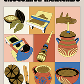 Chocolatito caliente Ein Projekt aus dem Bereich Digitale Illustration und Vektorillustration von Kenya Flores - 15.11.2023