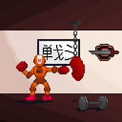 Meu projeto do curso: Introdução ao desenho de personagens em pixel art. Un proyecto de Diseño de personajes, Videojuegos, Pixel art y Diseño de videojuegos de Phelipe Viana Ruiz - 15.11.2023