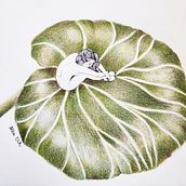 Minúscula. Un proyecto de Ilustración tradicional, Diseño de personajes, Artesanía, Diseño editorial, Bellas Artes, Cómic, Bocetado, Creatividad, Dibujo, Dibujo a lápiz, Ilustración digital, Concept Art, Dibujo realista, Dibujo artístico, Encuadernación, Ilustración infantil, Ilustración botánica, Sketchbook, Dibujo anatómico, Ilustración editorial, Diseño floral, vegetal, Álbum ilustrado						, Dibujo con lápices de colores y Diseño de videojuegos de Alba Dcr - 04.03.2020