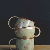 Coffee  cups - wheel thrown. Ceramics project by selmageskova - 11.13.2023
