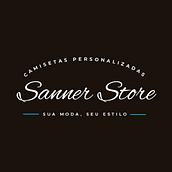 Meu projeto do curso: Criação de manual de identidade visual - loja online Sanner Store - venda de camisetas personalizadas. Br, ing, Identit, Graphic Design, and Logo Design project by Marcelo Santos - 11.16.2023
