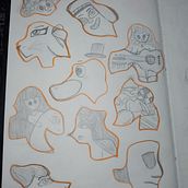 Mi proyecto del curso: Diario de dibujo: crea personajes fantásticos Ein Projekt aus dem Bereich Design von Figuren, Skizzenentwurf, Bleistiftzeichnung, Zeichnung und Sketchbook von Jazbel Colmenares - 17.11.2023