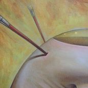 ELOCUENCIA ALIENADA Por: JhonnArte Jhonn Jairo Alvarez Avendaño Pintor Colombiano (Boyacense). Un progetto di Belle arti di JHONNARTE LA ELOCUENCIA ALIENADA - 05.09.2023