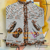 Mi proyecto del curso: Top-down: prendas a crochet de una sola pieza. Y Diana Marin . Projekt z dziedziny DIY, Sz, dełkowanie, Tkactwo, Projektowanie mod, Wzornictwo tekst i liów użytkownika Diana Marin - 11.11.2023