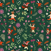 Mon projet du cours : Créations pour enfants : créez des motifs ludiques. Traditional illustration, Product Design, Pattern Design, Digital Illustration, and Children's Illustration project by susyrouge - 11.17.2023