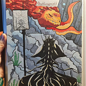 Abschlussprojekt: Fantasy-Figuren zeichnen im Skizzenbuch . Ilustrație tradițională, Creativitate, Desen și Caiet de schițe de Tiebex Silver - 11.17.2023