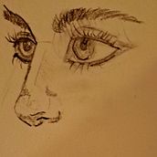 Practicando ojos. Un progetto di Bozzetti, Disegno, Disegno di ritratti, Disegno artistico e Sketchbook di ymedrubio - 17.11.2023