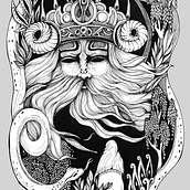 My project for course: Fairy-Tale Illustration with Pen and Ink. Drawing, Artistic Drawing & Ink Illustration project by Mirela Pilko Jenjić - 11.17.2023