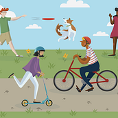 Memorial Health Children’s Hospital | Graphics & Branding. Br, ing, Identit, Character Design, Digital Illustration, and Children's Illustration project by Cole Johns - 11.18.2023