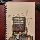 My project for course: Expressive Architectural Sketching with Colored Markers. Sketching, Drawing, Architectural Illustration, Sketchbook & Ink Illustration project by mahbub7783 - 11.18.2023