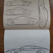 Mi proyecto del curso: Diseño de automóviles: el boceto. Un progetto di Design, Design industriale, Product design e Bozzetti di Tomás Borsari - 19.11.2023