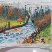 My project for course: Painting Realistic Watercolor Landscapes. Fine Arts, Painting, Sketching, Watercolor Painting, and Naturalistic Illustration project by Odeya Ar - 11.19.2023