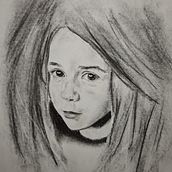 My project for course: Artistic Charcoal Portraiture: Creating Atmosphere. Traditional illustration, Fine Arts, Drawing, Portrait Drawing, Realistic Drawing, and Artistic Drawing project by Amber B - 11.10.2023