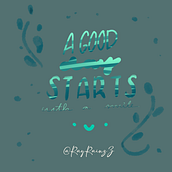 My project for course: Calligraphy and Lettering Fundamentals in Procreate. Calligraph, Instagram, and Digital Lettering project by rayrainzz - 11.19.2023